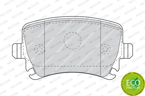 Set placute frana