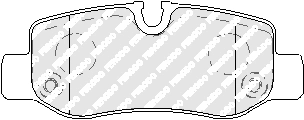 Set placute frana