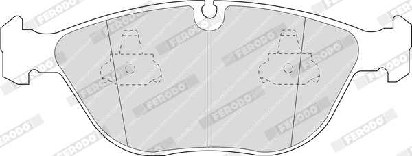 Set placute frana