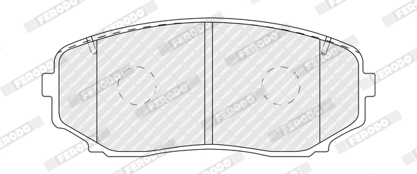 Set placute frana