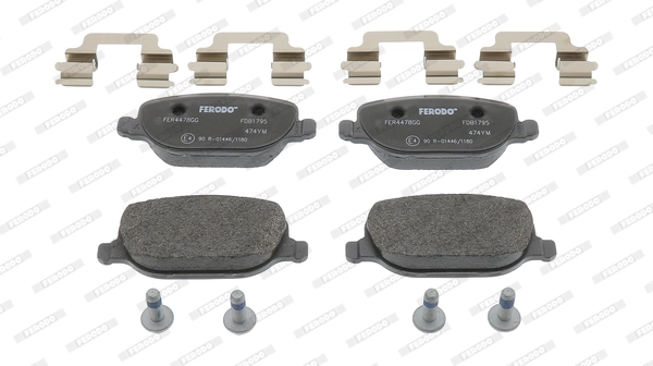 Set placute frana