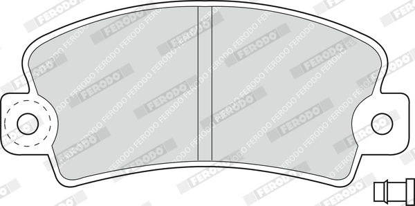 Set placute frana
