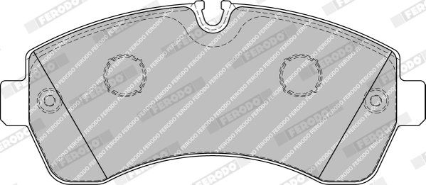 Set placute frana