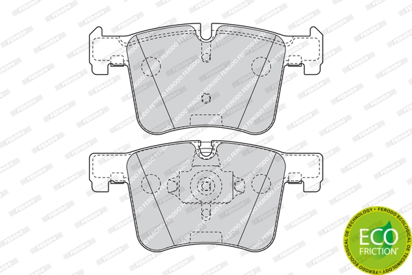 Set placute frana