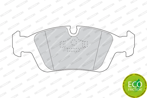 Set placute frana