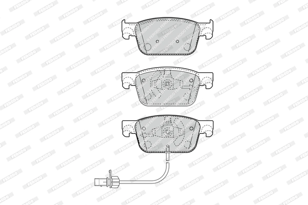 Set placute frana