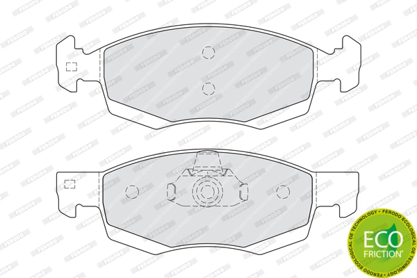 Set placute frana