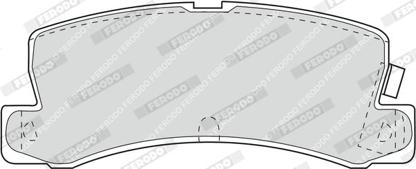 Set placute frana