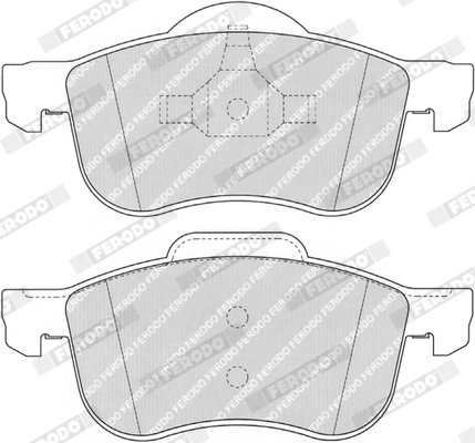 Set placute frana