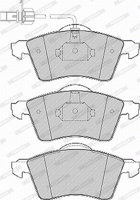 Set placute frana