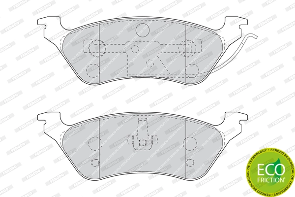 Set placute frana