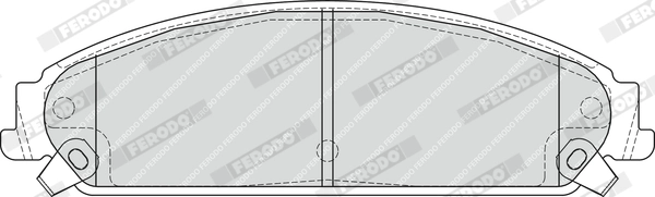 Set placute frana