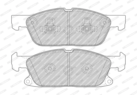 Set placute frana