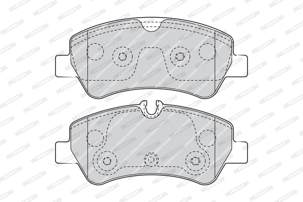 Set placute frana