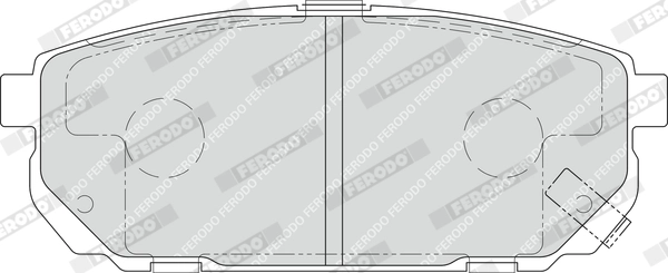 Set placute frana