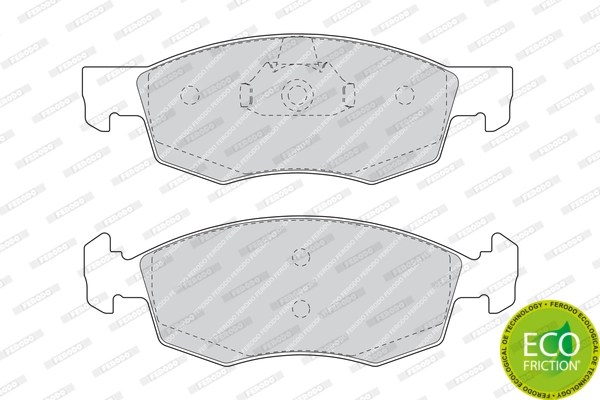 Set placute frana