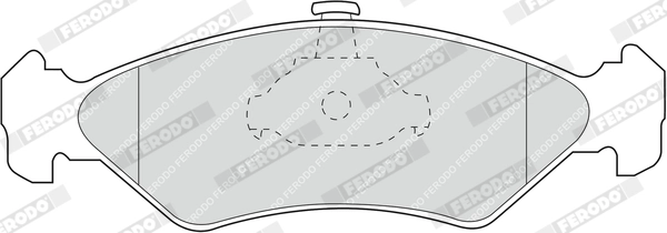 Set placute frana