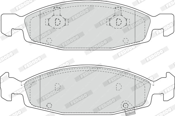 Set placute frana