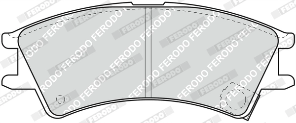 Set placute frana