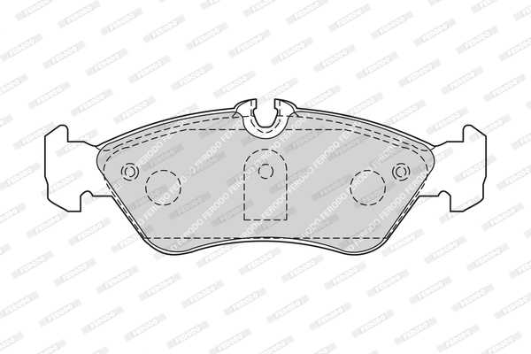 Set placute frana