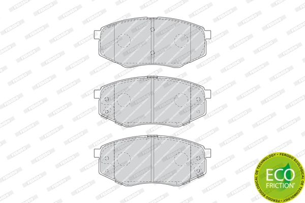 Set placute frana
