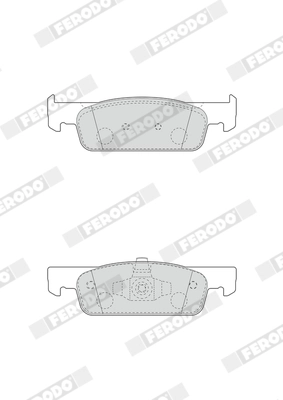 Set placute frana