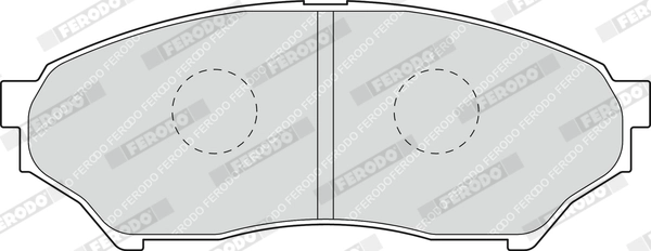 Set placute frana