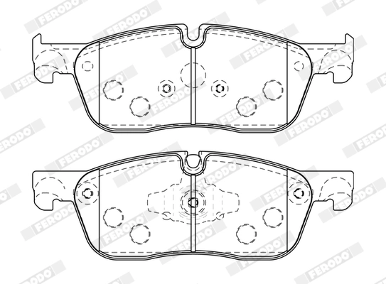 Set placute frana