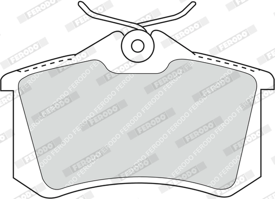Set placute frana