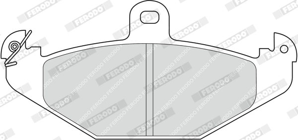 Set placute frana