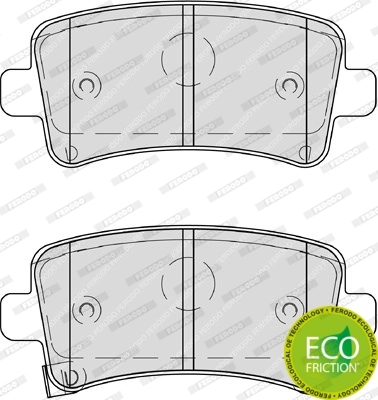 Set placute frana