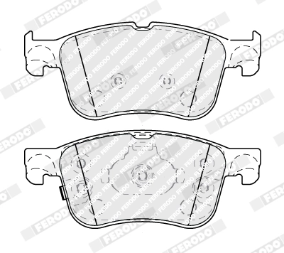 Set placute frana