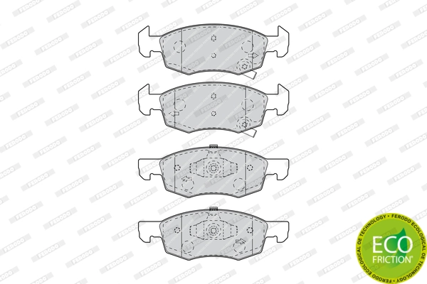 Set placute frana