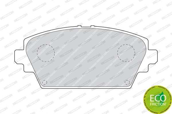 Set placute frana