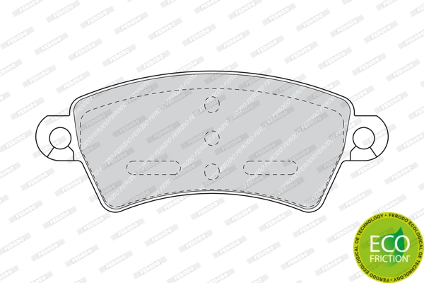 Set placute frana