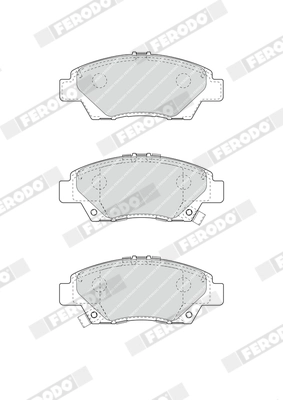 Set placute frana