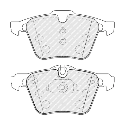 Set placute frana