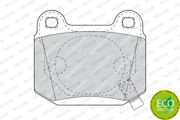 Set placute frana