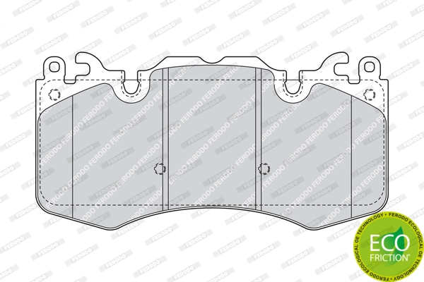 Set placute frana