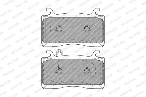 Set placute frana
