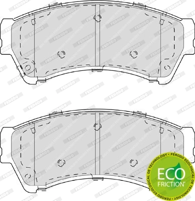 Set placute frana