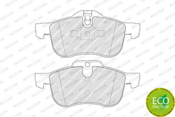 Set placute frana