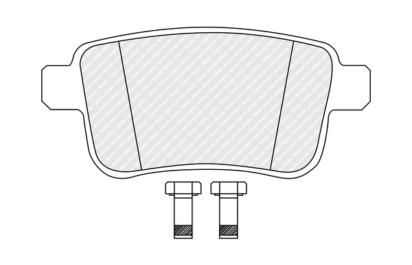 Set placute frana