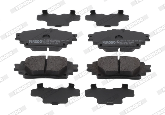 Set placute frana