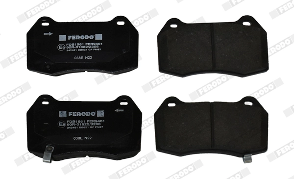 Set placute frana