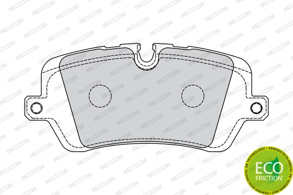 Set placute frana