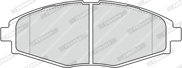 Set placute frana