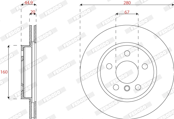 Disc frana