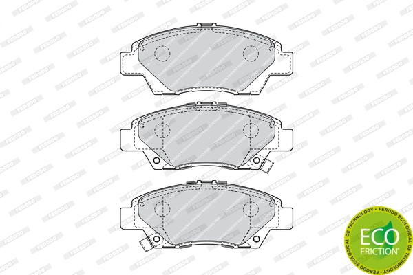 Set placute frana