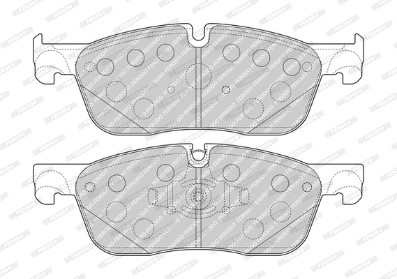 Set placute frana
